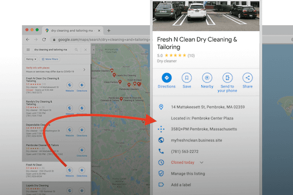 Incomplete or Outdated Business Information